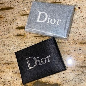 2x DIOR Beauty Face T-zone Oil Blotting Mattifying Tissue PAPERS CASE Holder NEW